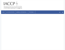 Tablet Screenshot of iaccp2016.com